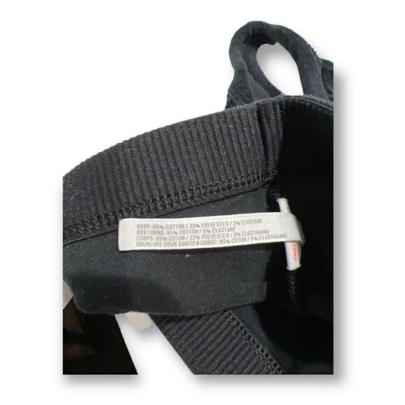 Aerie Ribbed Velvet Sports Bra Size Small - Picture 3 of 4